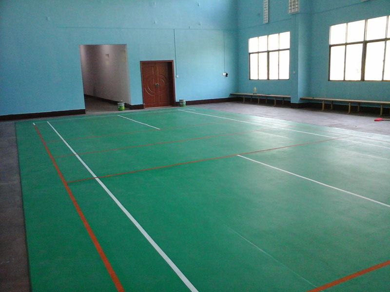 廠家直銷羽毛球場運(yùn)動地板籃球場地膠荔枝紋寶石紋小石子楓木紋