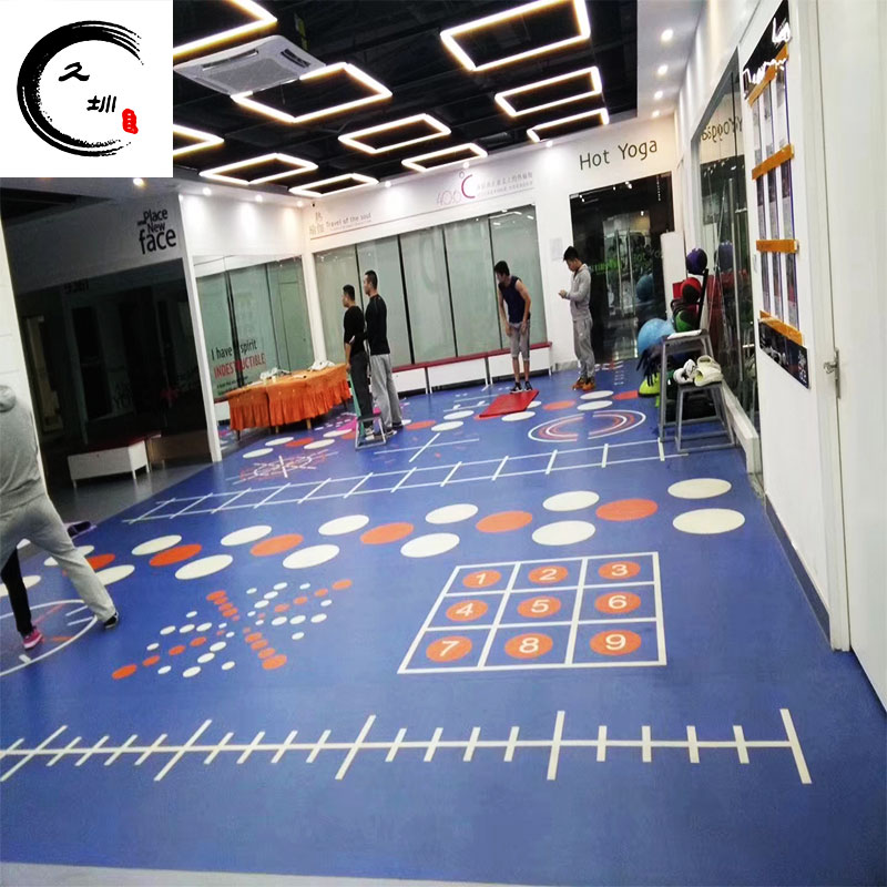 石家莊健身房私教中心360定制地板膠批發(fā)價格